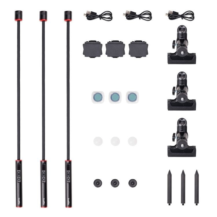 SmallRig 6226 RM 01B Macro Photography LED Light Kit (3-pack)