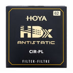 Hoya HDX Antistatic CIR-PL – 62mm