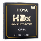 Hoya HDX Antistatic CIR-PL – 62mm
