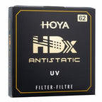 Hoya HDX Antistatic UV – 62mm