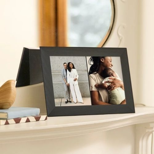 Aura Carver 10,1" Digitale Fotolijst – Gravel