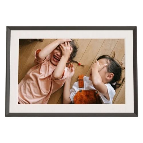 Aura Carver Mat 10,1" Digitale Fotolijst – Charcoal