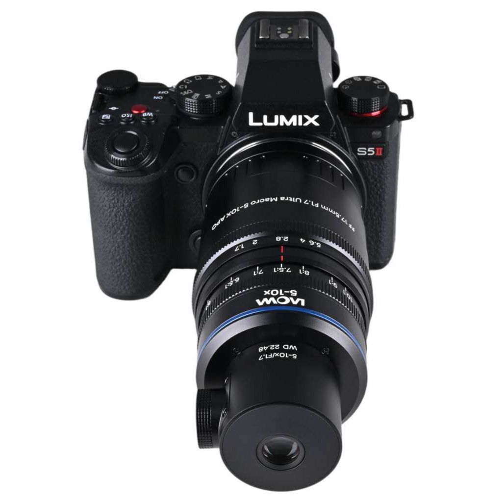 Laowa Aksen 17.5mm f/1.7 5-10X Ultra Macro APO (Coax Illum) - Canon RF