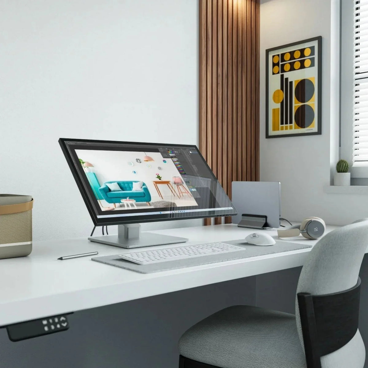 Alogic Clarity 5K Fold Touch 27" Touchscreen Monitor with USB-C Power Delivery