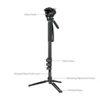 SmallRig 6623 Carbon Fiber Monopod with Video Head