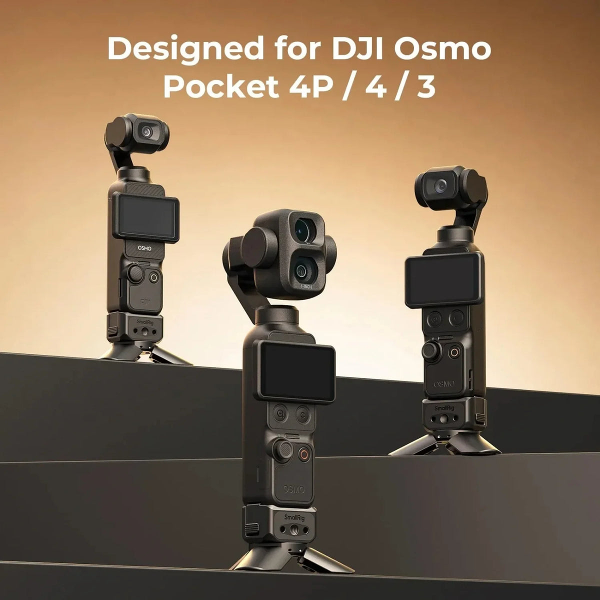 SmallRig 6361 Mini Desktop Quick Release Tripod with USB-C for DJI Osmo Pocket 4P / 4 / 3