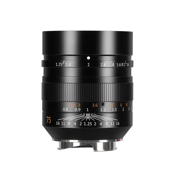 7Artisans 75mm F/1.25 Mark II Leica M
