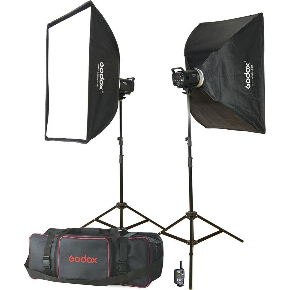 Godox MS300-F - Studio Flash Kit (2x MS300 & accessories)