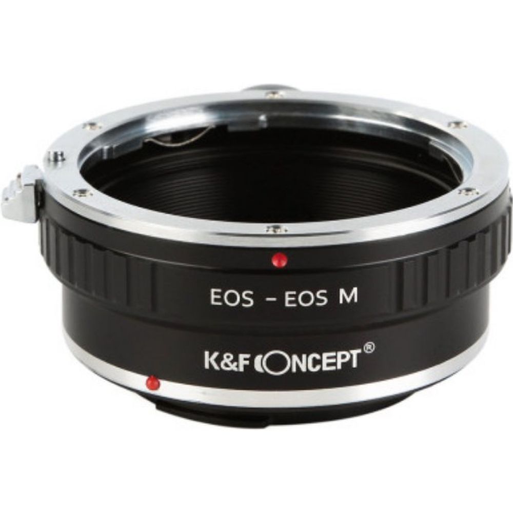 K&F Lens Adapter Canon EF/EF-S - EF-M with 1/4" tripod mount
