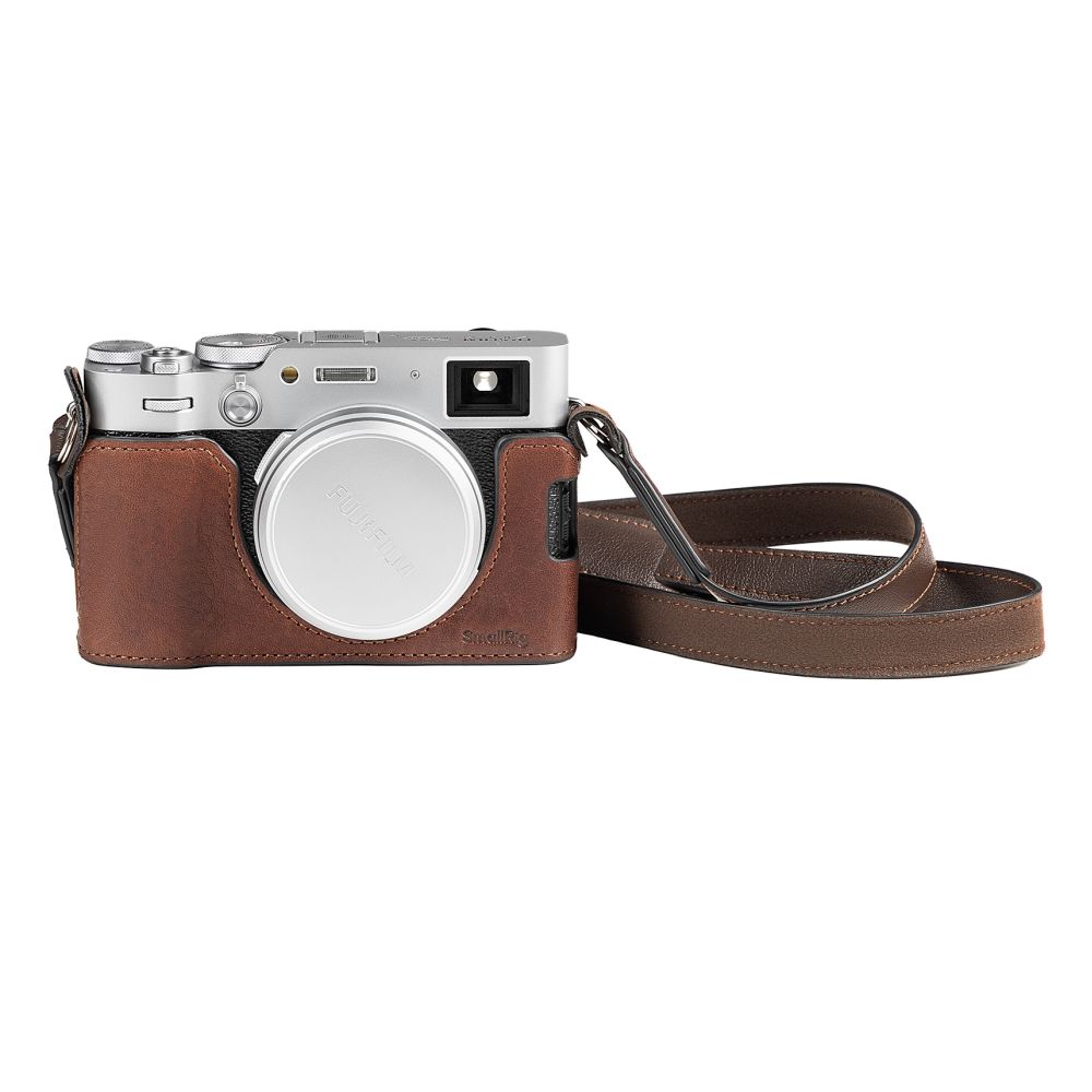 SmallRig Leather halfcase set for Fujifilm X100VI (brown) 4699