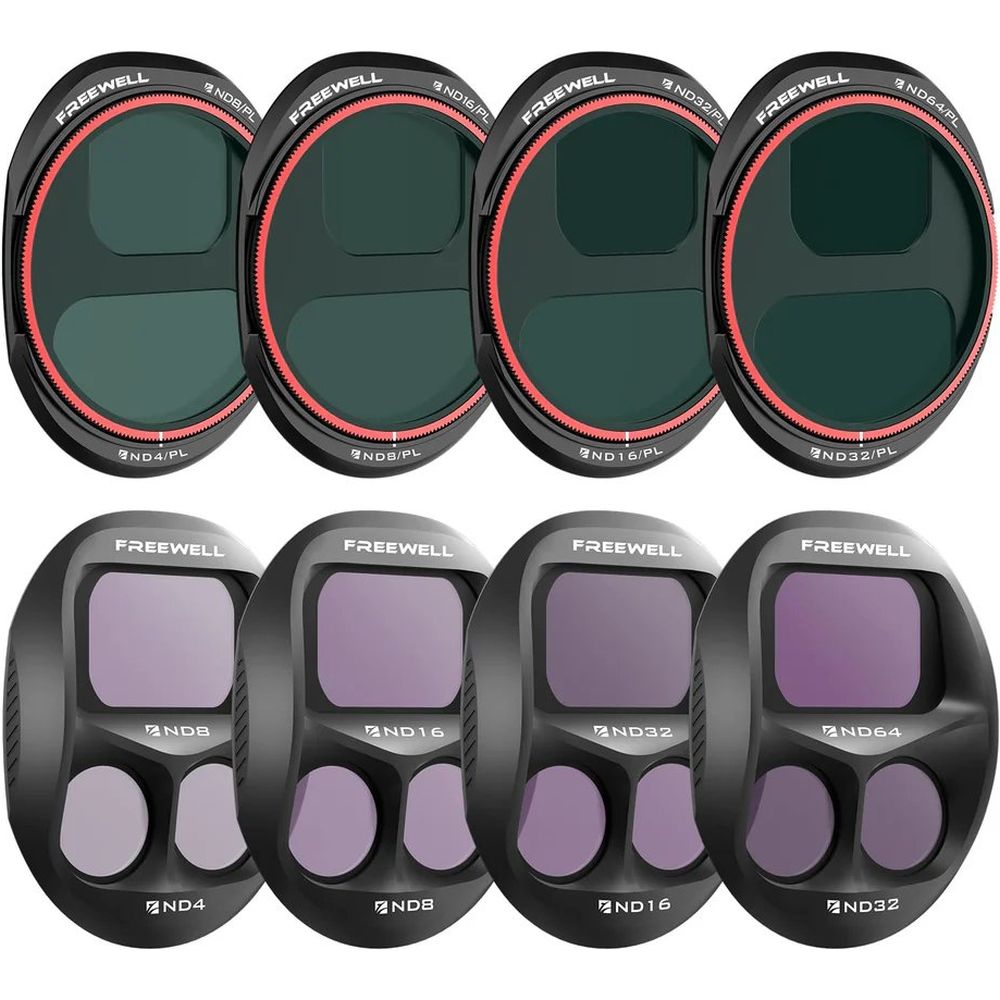 Freewell DJI Mavic 4 Pro Split Filters All Day - 8Pack