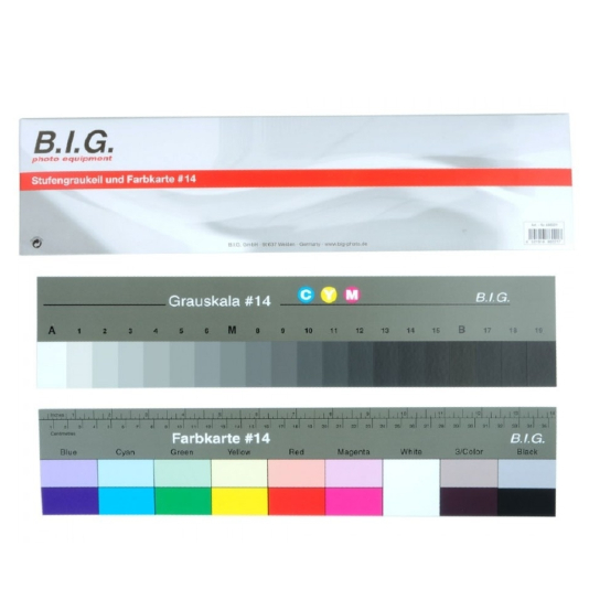 BIG Grey card and colour card 36cm #14