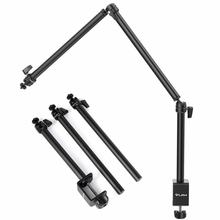 Ulanzi VIJIM LS08 tripod with table clamp and arm (3 parts)