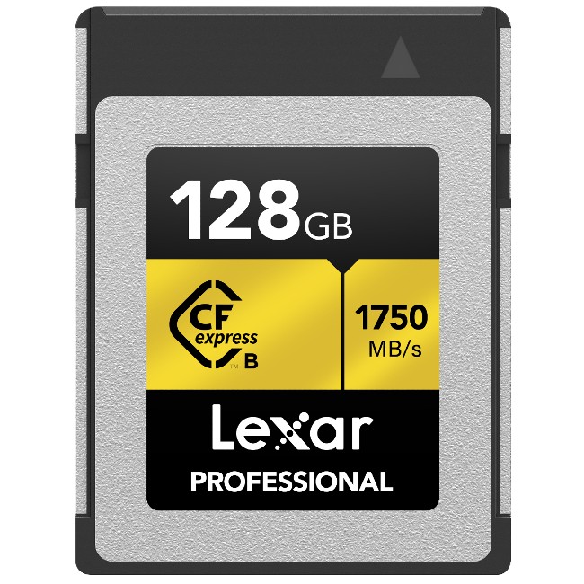 Lexar CFexpress PRO Type B Gold Series 128GB - R1750/W1500MB/s