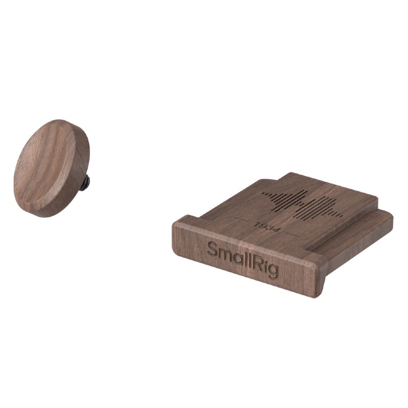SmallRig 6239 Hot Shoe Cover for FUJIFILM Cameras, Walnut