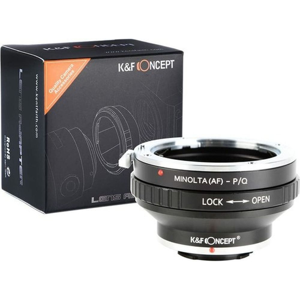 K&F Lens Adapter Sony Alpha A - Pentax Q (with tripod mount)