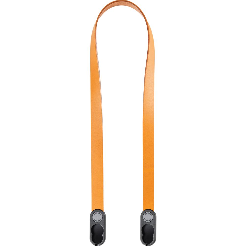 Peak Design Form Leather Camera Strap Neck Amber
