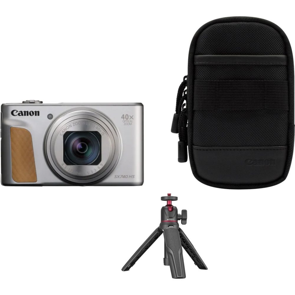 Canon PowerShot SX740 HS LITE EDITION Silver, Travel kit SR