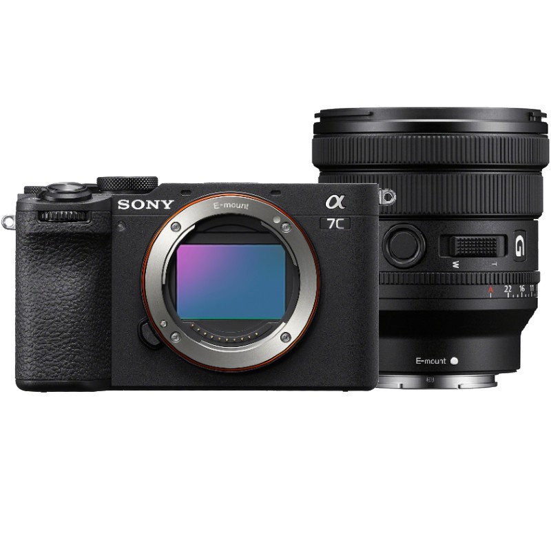 Sony A7C II black + 16-35mm F/4.0 G PZ