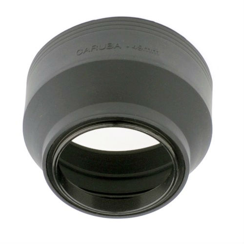 Caruba Rubber Lens Hood 3in1 49mm