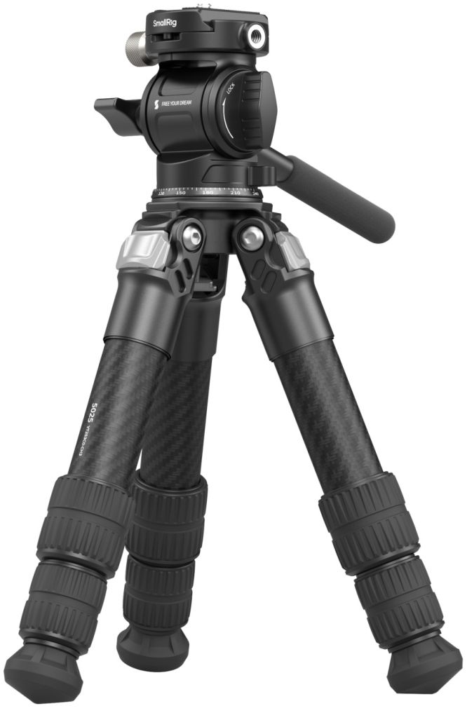 SmallRig 5025 Heavy Duty Carbon Fiber Tabletop Tripod Kit