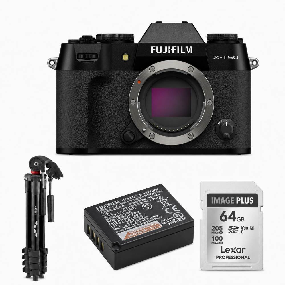 Fujifilm X-T50 Black Holiday Kit
