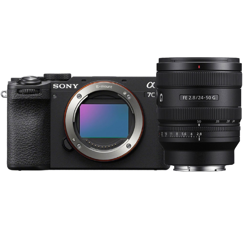 Sony A7C II black + 24-50mm F/2.8 G