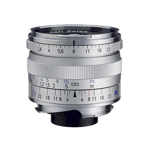Zeiss 28mm F/2.8 Biogon T* Lens Silver ZM (Zeiss-Leica)