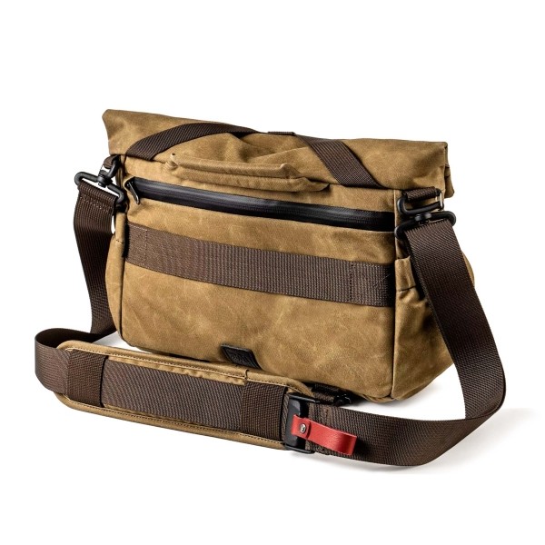 Wotancraft Pilot 7L Shoulder Bag – Khaki Brown