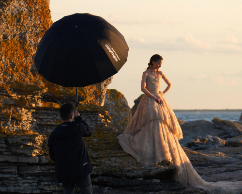 Profoto flash umbrella