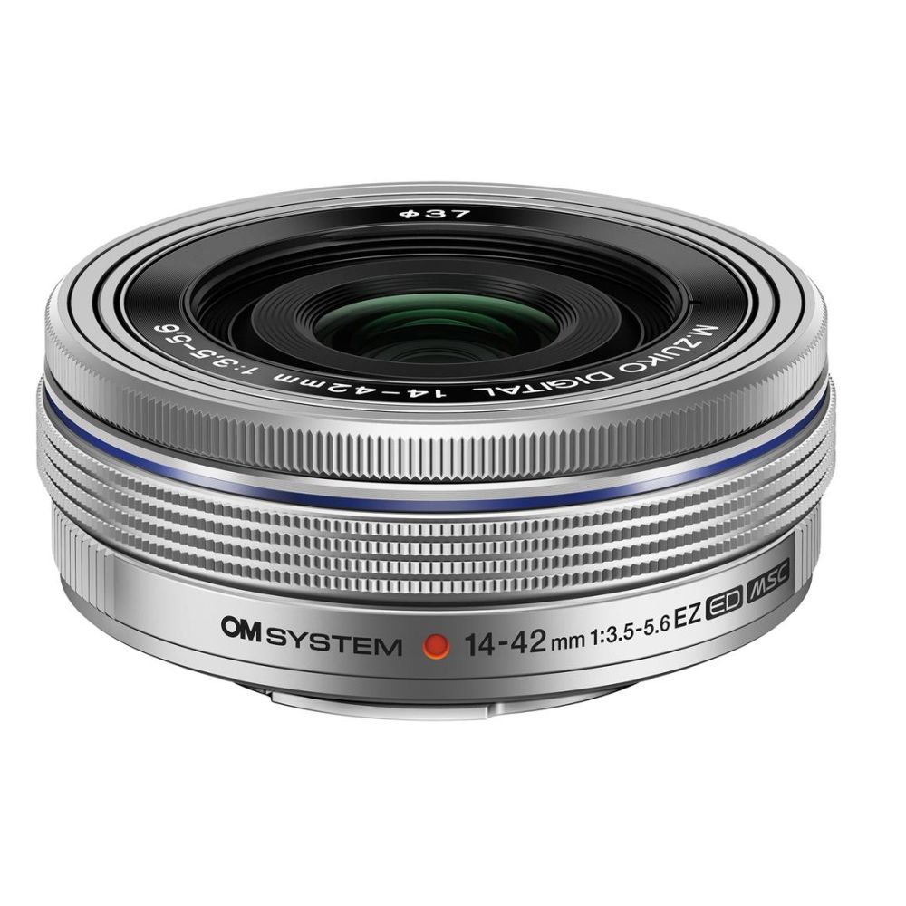 OM SYSTEM M.Zuiko Digital ED 14-42mm F/3.5-5.6 EZ Pancake silver