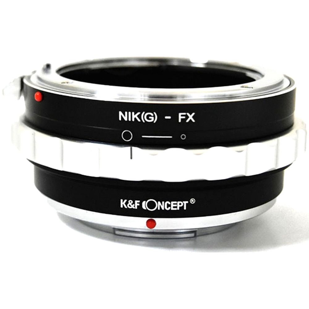 K&F Lens Adapter Nikon F (G-type) - Fujifilm X