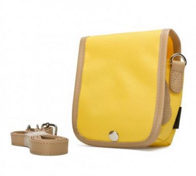 Fujifilm INSTAX mini 8 Case yellow + Strap
