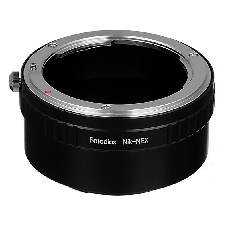 Fotodiox Lens Mount Adapter - Nikon F Mount Lens naar Sony Alpha E-Mount (NikF-SnyE)