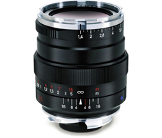 Carl Zeiss ZM 35mm F/1.4 Distagon T* Wide-Angle Lens Black