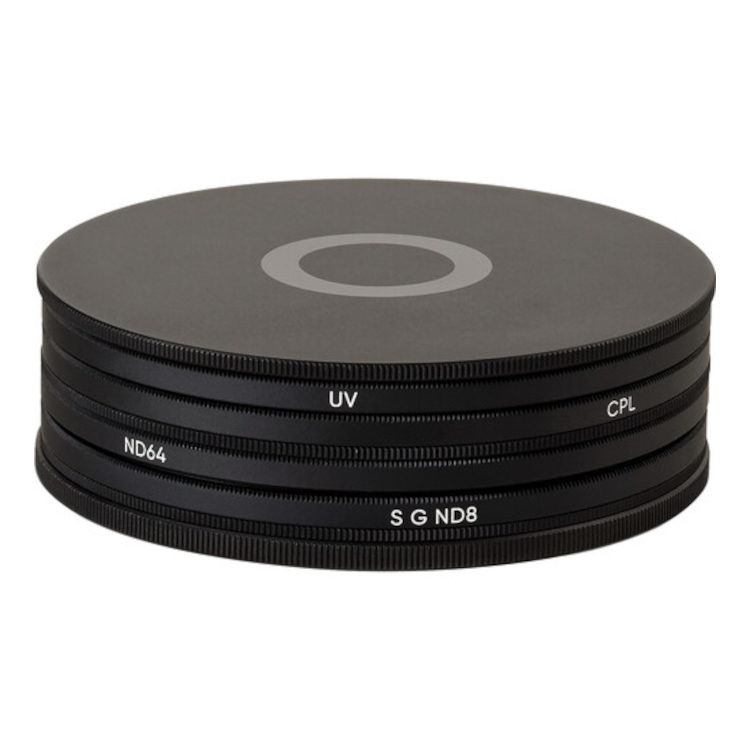 Urth 49mm UV, Circular Polarizing (CPL), ND64, Soft Grad ND8 Lens Filter Kit (Plus+)