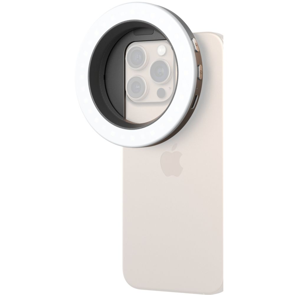 SmallRig 5203 Vibe P30 67mm Ring LED Light (Universal Threaded Filter Adapter Kit)