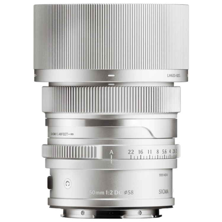 SIGMA 50mm f/2 DG Contemporary L-mount - Silver