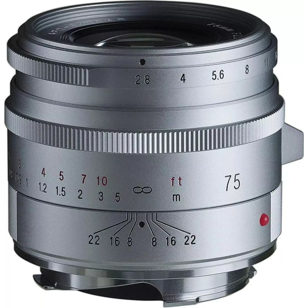 Voigtländer APO-Skopar 75mm F/2.8 Leica M-mount silver