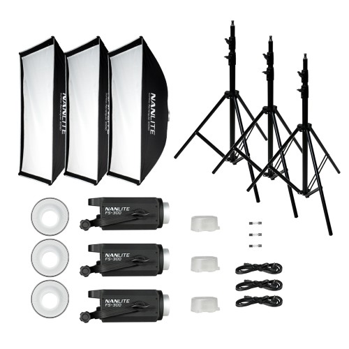 Nanlite FS300 Tripple Kit