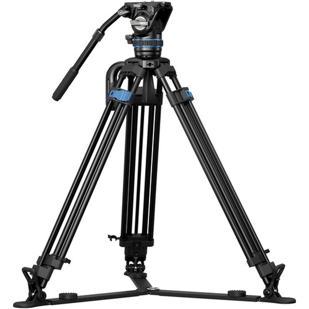 Sirui SQ75A Aluminium Twin-Leg Video head Tripod 75mm Half-Bowl + S5 Head