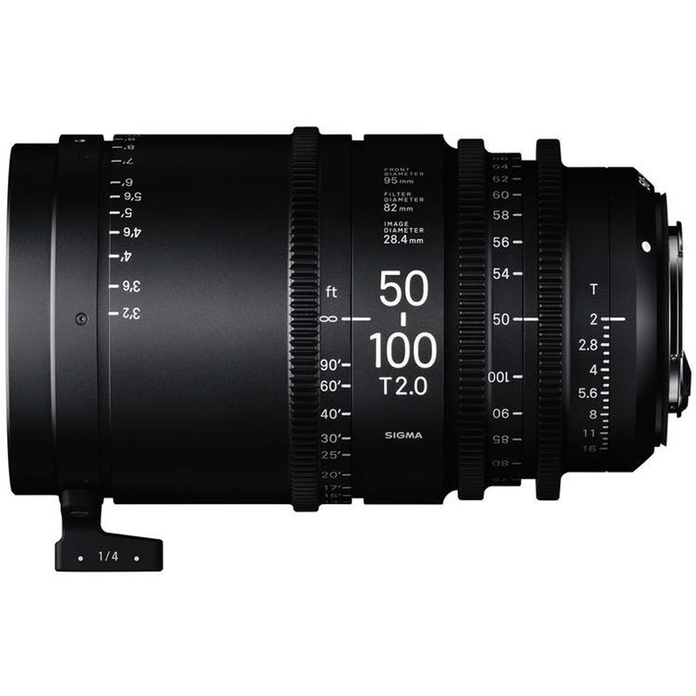 Sigma 50-100MM T2 F/CE Cine High Speed Zoom Line Canon EF Metric