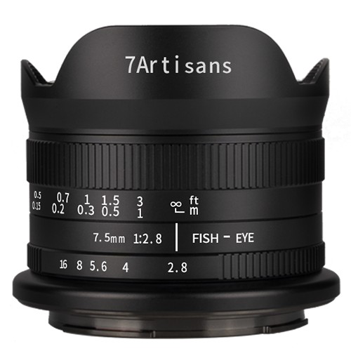 7artisans 7.5mm F2.8 mark ii Nikon (Z Mount) Black