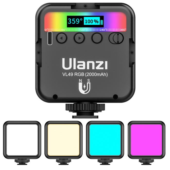 Ulanzi VL49 RGB Multi Colour LED Video Lamp